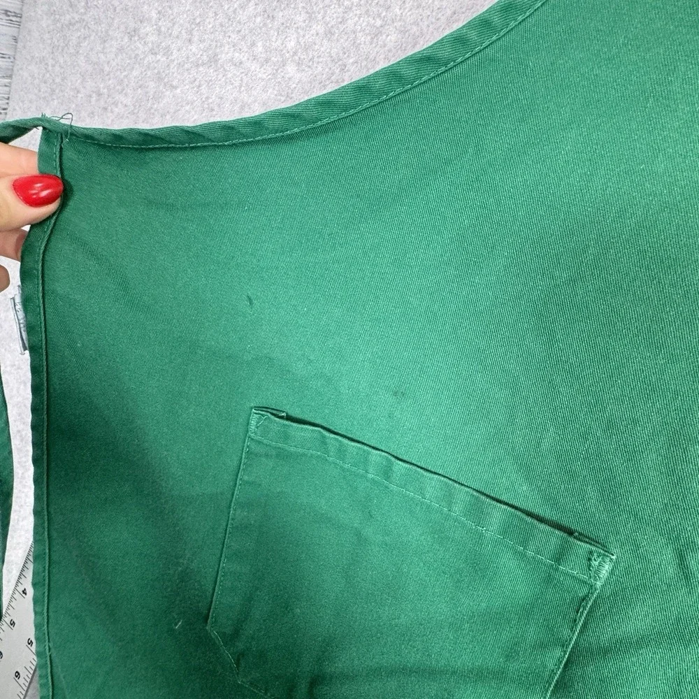 Starbucks Barista Work Apron Embroidered Siren Logo Uniform‎ Green OSFM Job